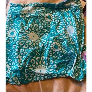 Tranquility patterned skort